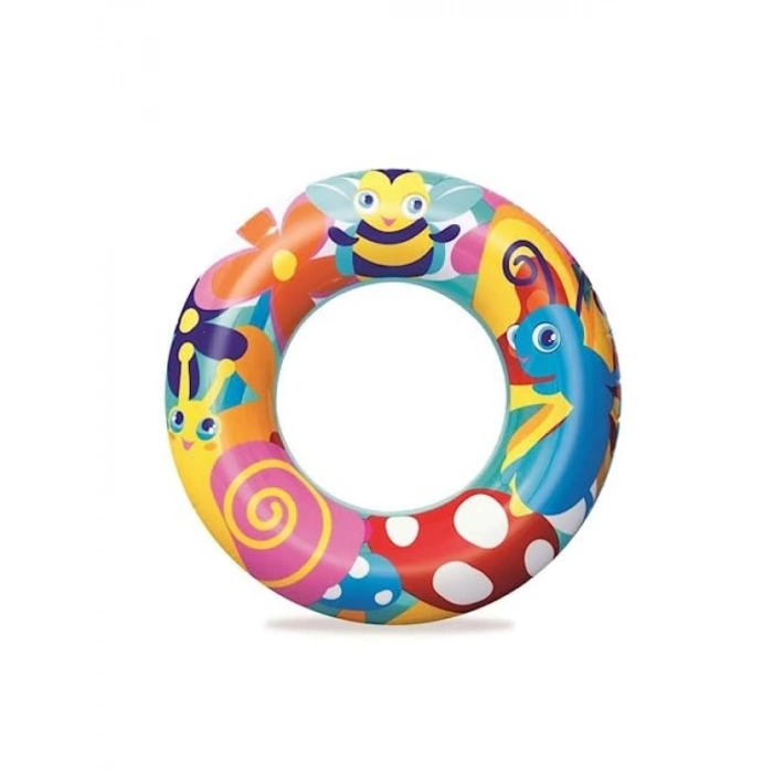 Renkli Deniz Hayvan Desenli Simit - 56 Cm