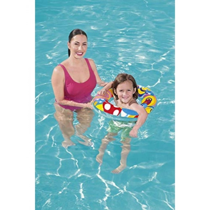 Renkli Deniz Hayvan Desenli Simit - 56 Cm