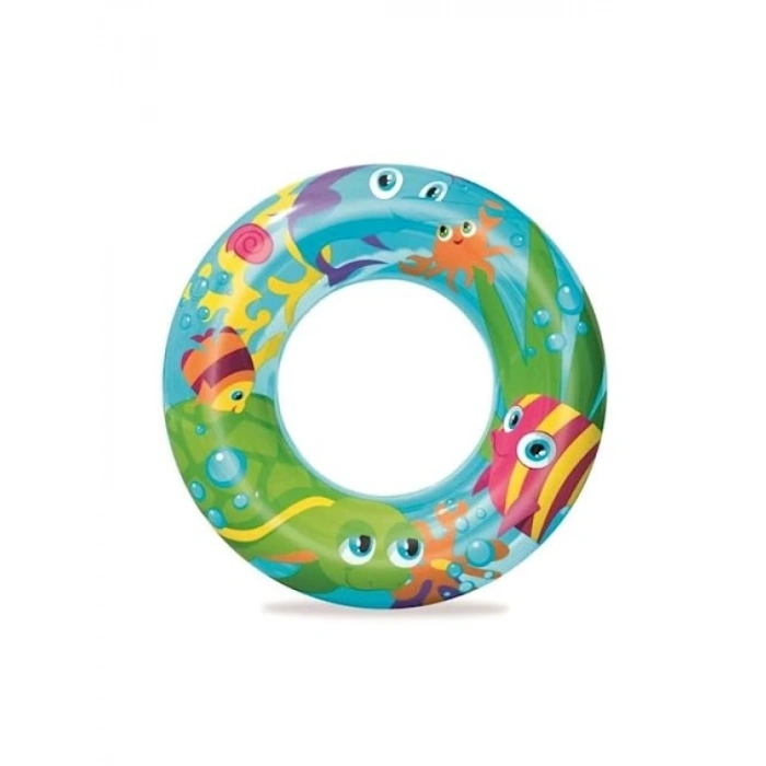 Renkli Deniz Hayvan Desenli Simit - 56 Cm