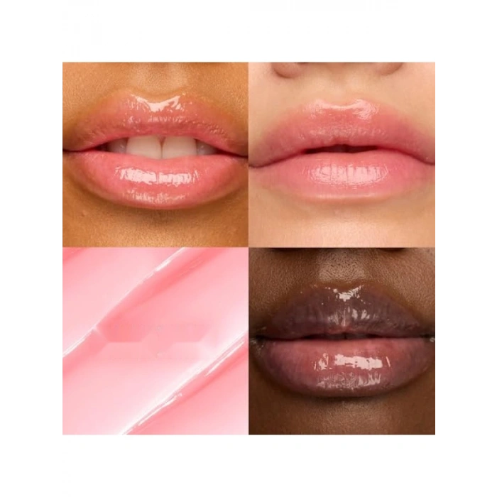 Renkli Dudak Balmı - Shea Yağı ve Hyalüronik Asit İçeren 02 Pembe Drip