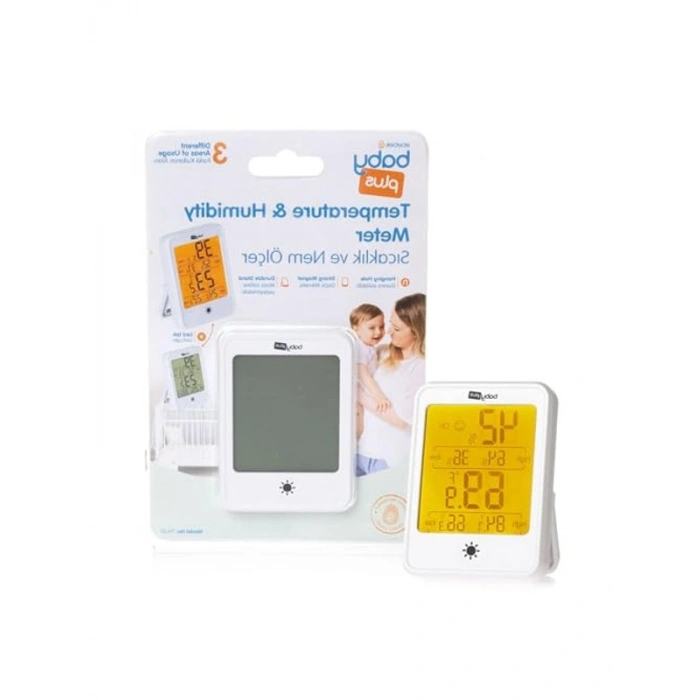 Renkli Ekran ile Sıcaklık ve Nem Ölçer, Kullanımı Kolay