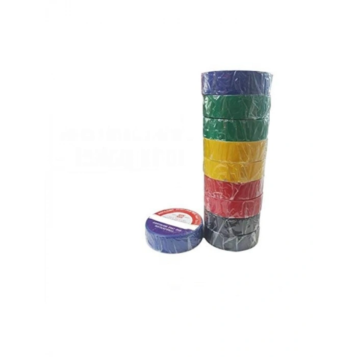 Renkli Elektrik İzole Bant Seti (10 ADET)