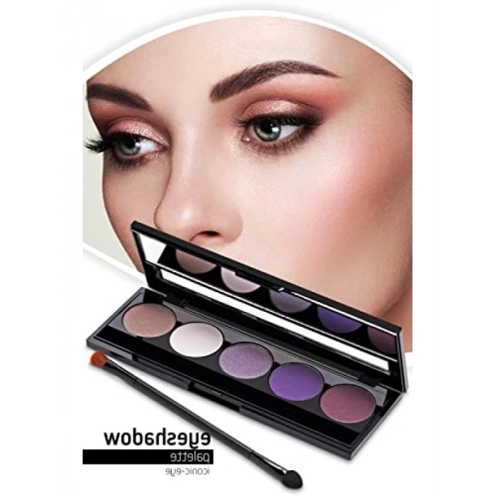 Renkli Far Paleti - 10 Farklı Renk Seçeneği