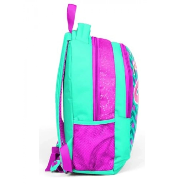 Renkli Flamingo Desenli Sırt Çanta