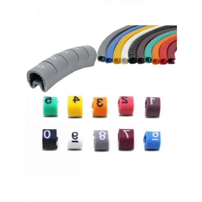 Renkli Kablo İşaretleyici - 1.5 mm