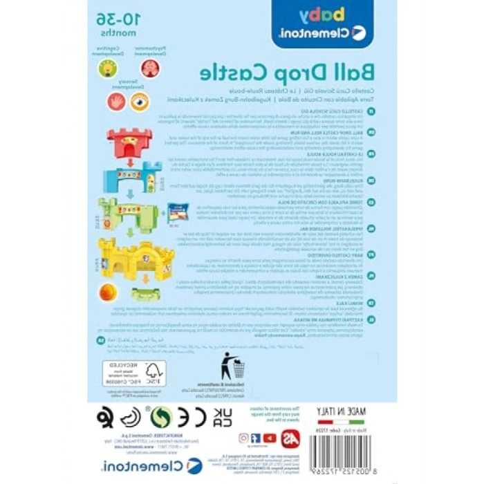 Renkli Kale Şeklinde Eğitici Oyuncak