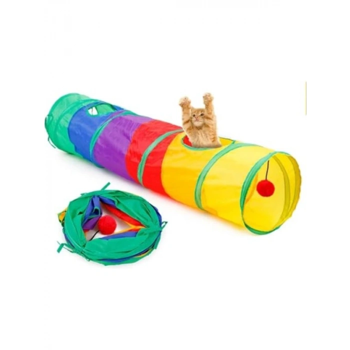 Renkli Katlanır Kedi ve Köpek Oyun Tüneli, Eğlenceli