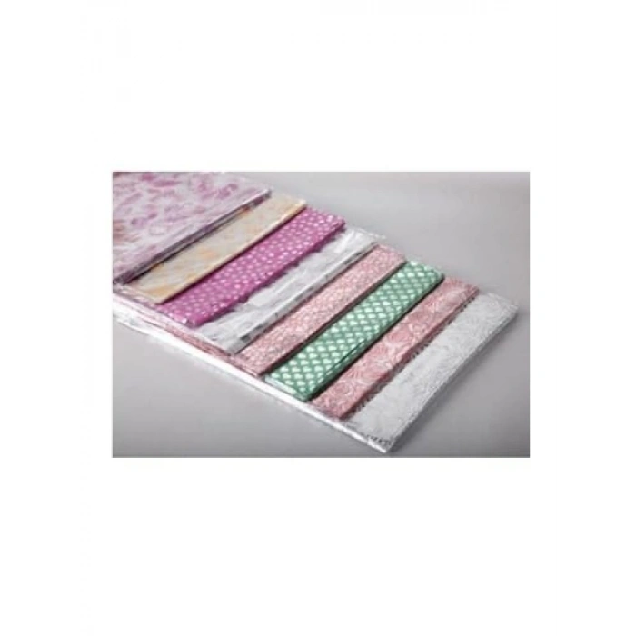 Renkli Kendinde Bantlı Hediye Poşet Paketi 20x35 cm - 100lü