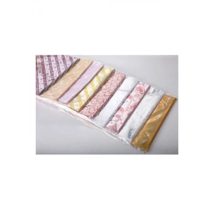 Renkli Kendinde Bantlı Hediye Poşet Paketi 20x35 cm - 100lü