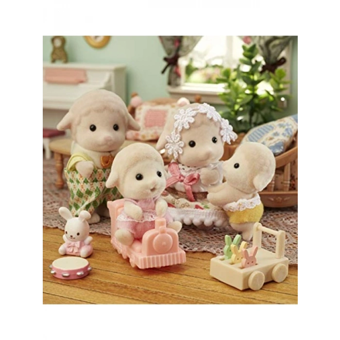 Renkli Koyun İkizler Figürü