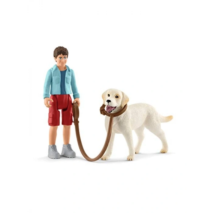 Renkli Labrador Yürüyüş Figürü, Eğlenceli Oyuncak