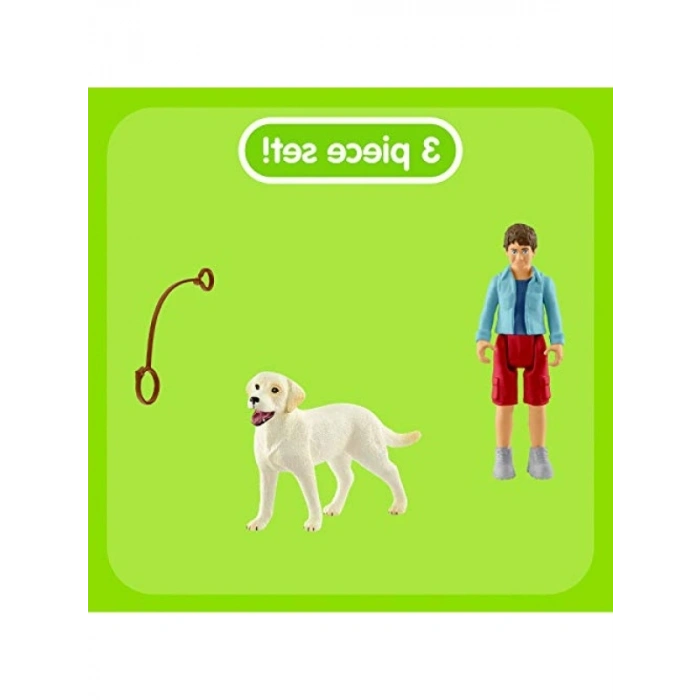 Renkli Labrador Yürüyüş Figürü, Eğlenceli Oyuncak