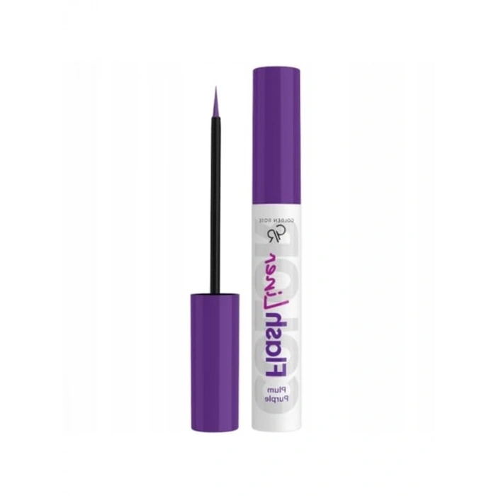 Renkli Likit Eyeliner, 107 Plum Purple