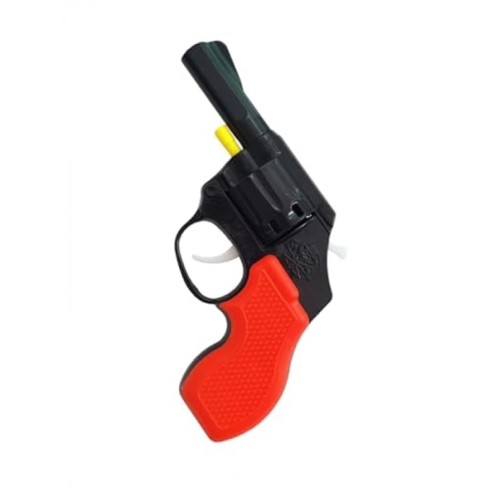 Renkli Mantar Tabancası Çat Pat Kovboy Tabanca Seti - 18 KaPsül