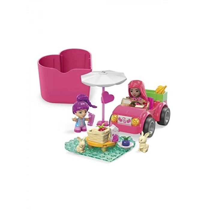 Renkli Piknik Temalı Barbie Yapı Oyuncağı Seti