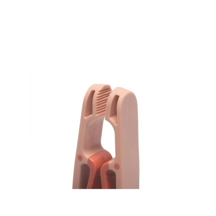 Renkli Plastik Çamaşır Mandalı, Dayanıklı 12 Adet Set