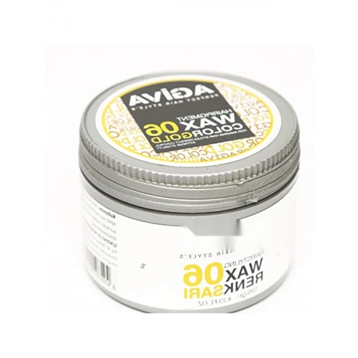 Renkli Saç Wax - 120 gr Sarı