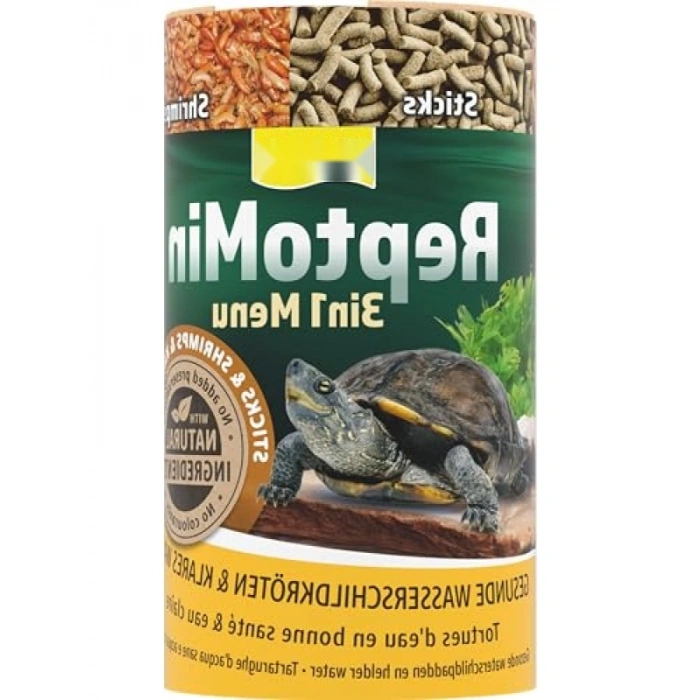 Reptomin Menü - Besleyici Yem (250 ml)