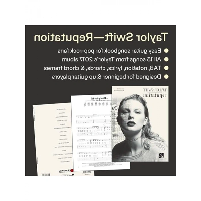 Reputation, Taylor Swift, Kağıt Kapak