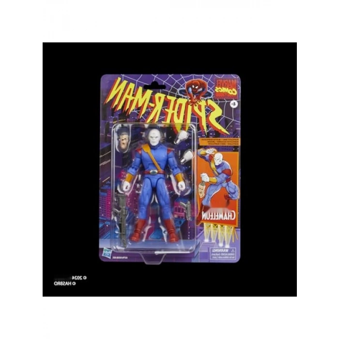 Retro Tarzda Aksiyon Figürü - Çizgi Roman Temalı