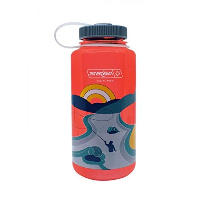 Retro Tasarımlı 1 Litre Geniş Ağızlı Şişe