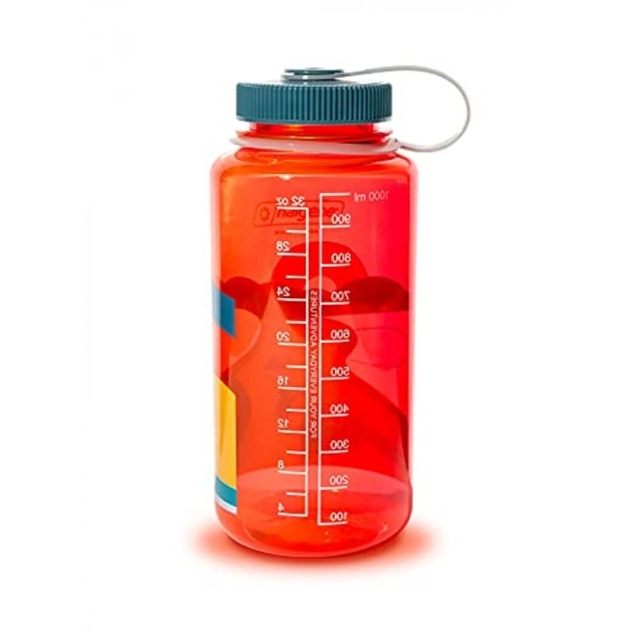 Retro Tasarımlı 1 Litre Geniş Ağızlı Şişe