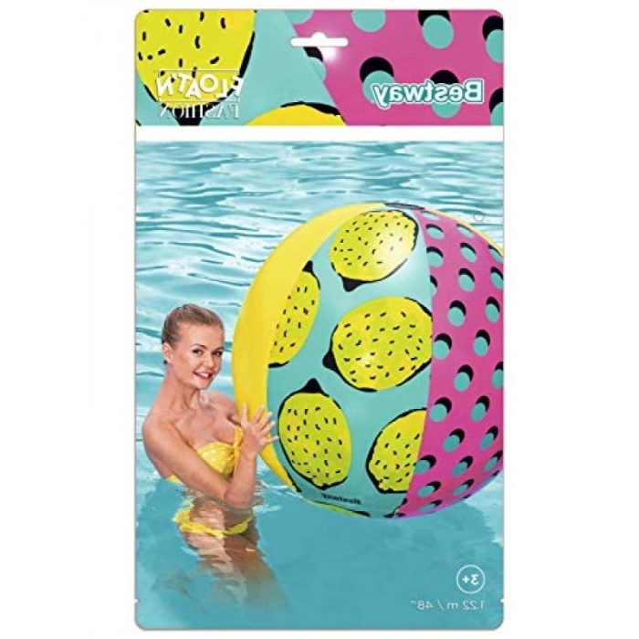 Retro Tasarımlı Plaj Topu 1,22m