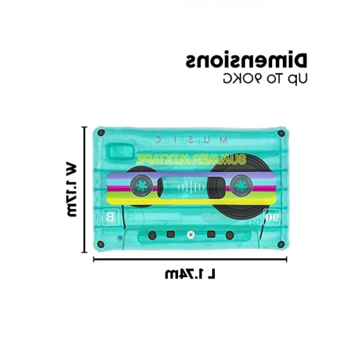 Retro Tasarımlı Şişirilebilir Havuz Şamandırası