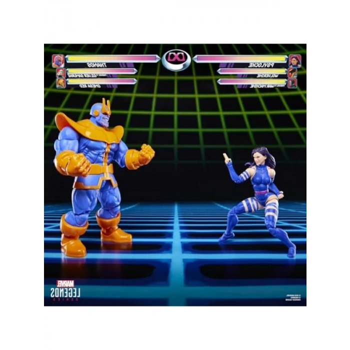 Retro Video Oyun Temalı İkili Aksiyon Figür Seti