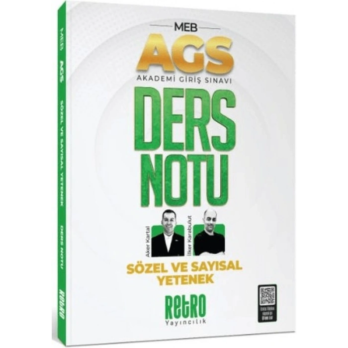 Retro Yayıncılık AGS Sözel ve Sayısal Yetenek Ders Notu