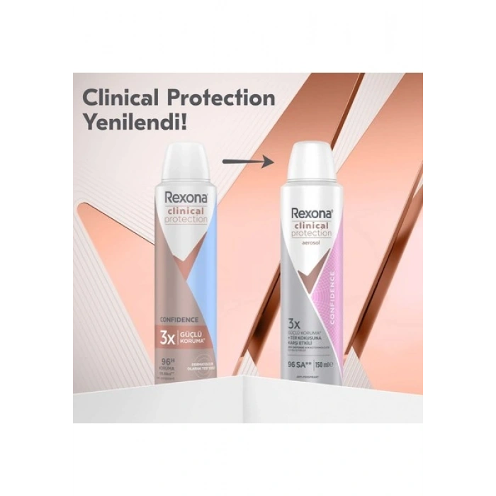 Rexona Kadın Clinical Protection Spray Deodorant Confidence 150 ml