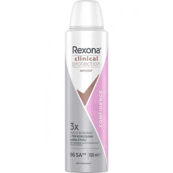 Rexona Kadın Clinical Protection Spray Deodorant Confidence 150 ml