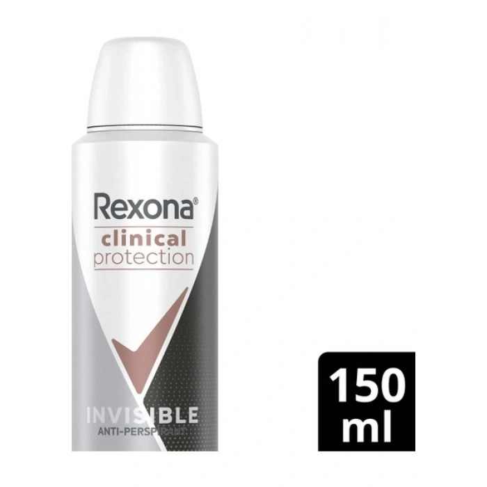 Rexona Kadın Clinical Protection Spray Deodorant Invisible 150 ml