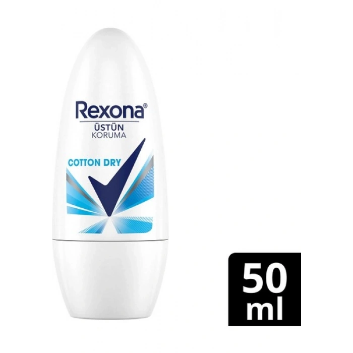 Rexona Kadın Roll On Deodorant Cotton Dry 50 Ml