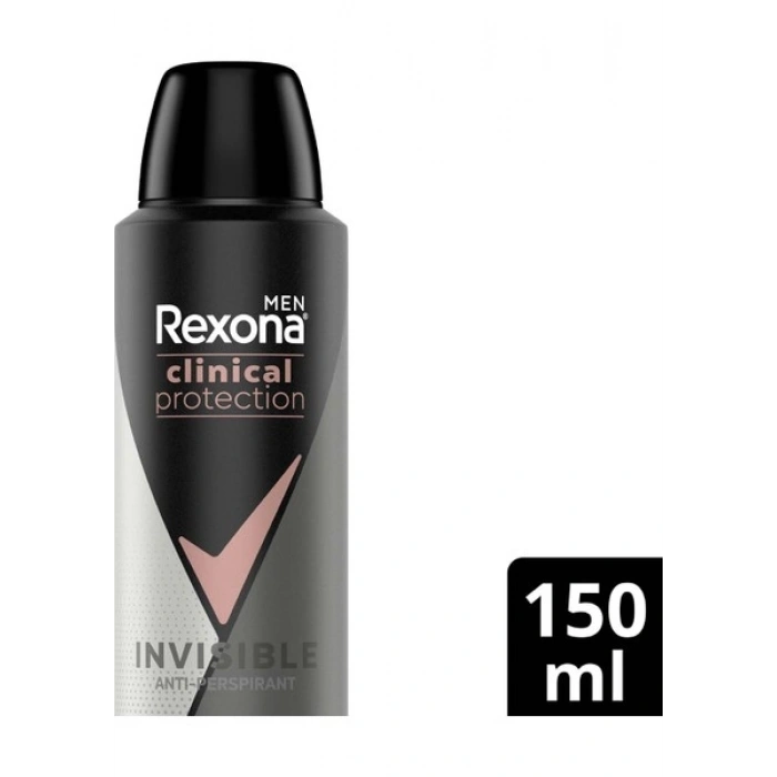 Rexona Men Clinical Protection Spray Deodorant Invisible 150 ml