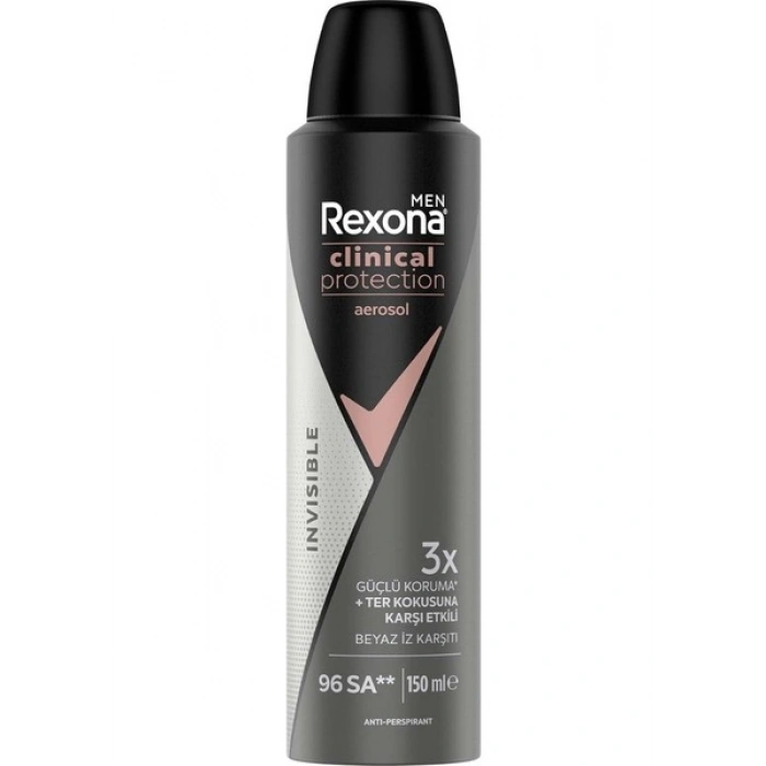 Rexona Men Clinical Protection Spray Deodorant Invisible 150 ml