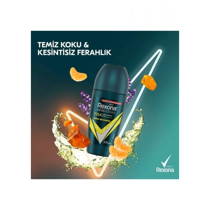 Rexona Men Üstün Koruma Erkek Roll On Deodorant Ultra Recharge 50 ml