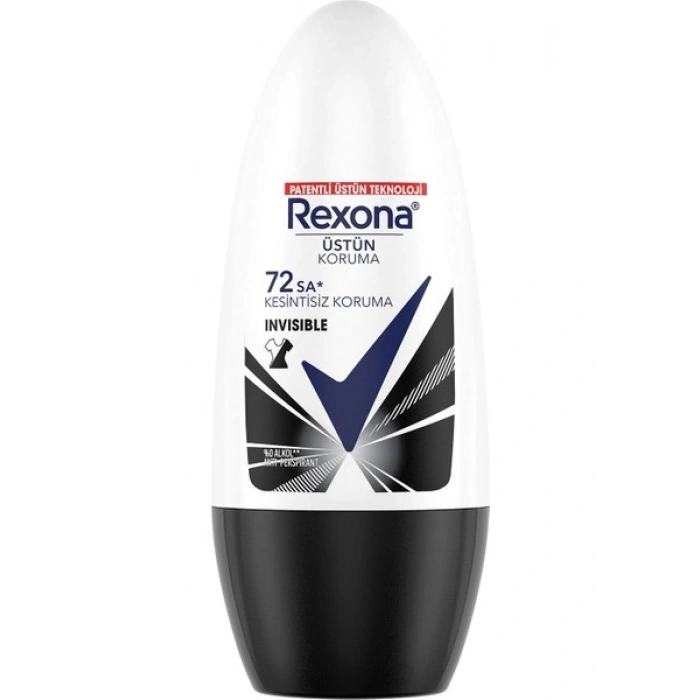 Rexona Motionsense Kadın Roll On Deodorant Invisible On Black + White Clothes 50 ml