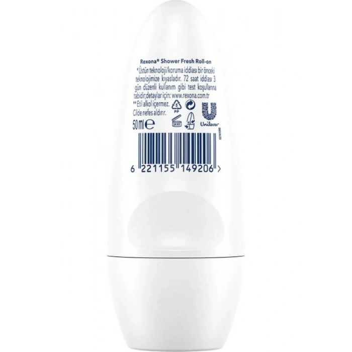 Rexona MotionSense Kadın Roll On Deodorant Shower Fresh 50 ml