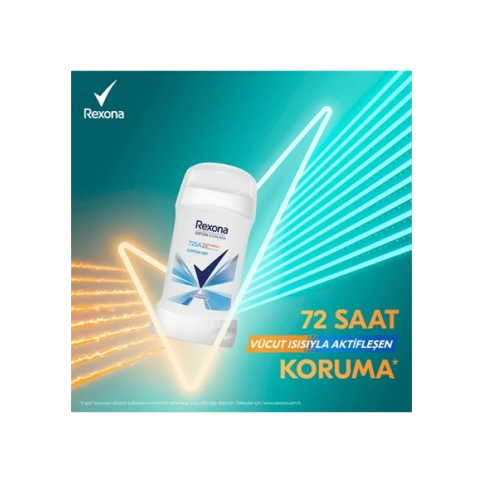 Rexona MotionSense Kadın Stick Deodorant Cotton Dry 40 ml