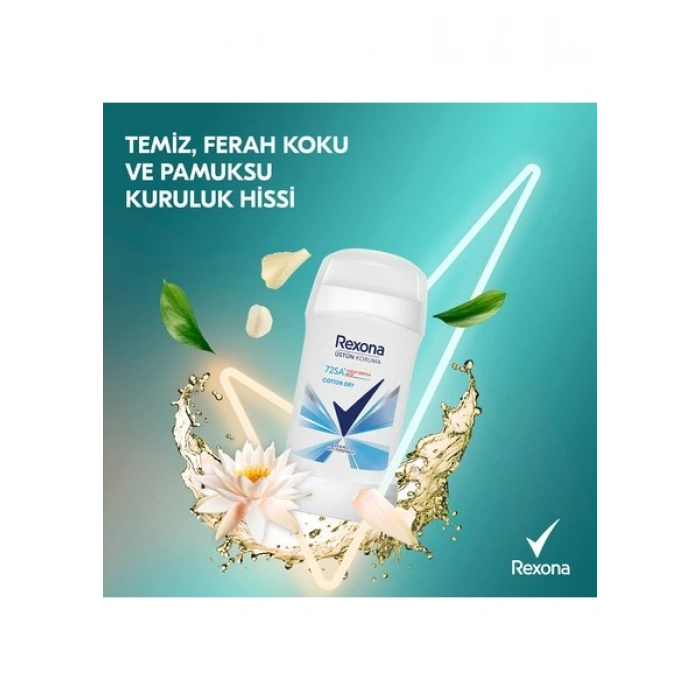 Rexona MotionSense Kadın Stick Deodorant Cotton Dry 40 ml