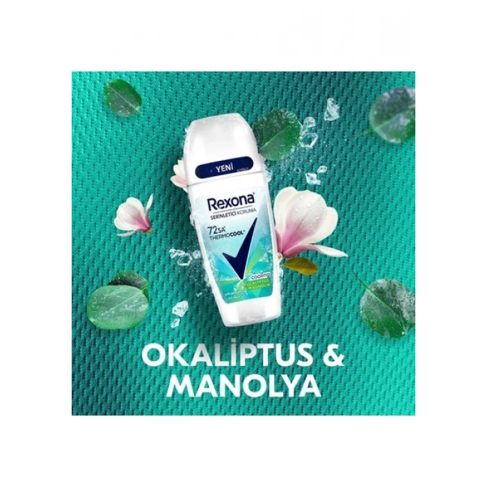 Rexona Thermocool Kadın Roll On Deodorant Eucalyptus & Magnolia 50 ml