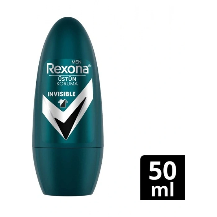 Rexona Üstün Koruma Erkek Roll On Deodorant Invisible 72 Saat Kesintisiz Koruma 50 ml
