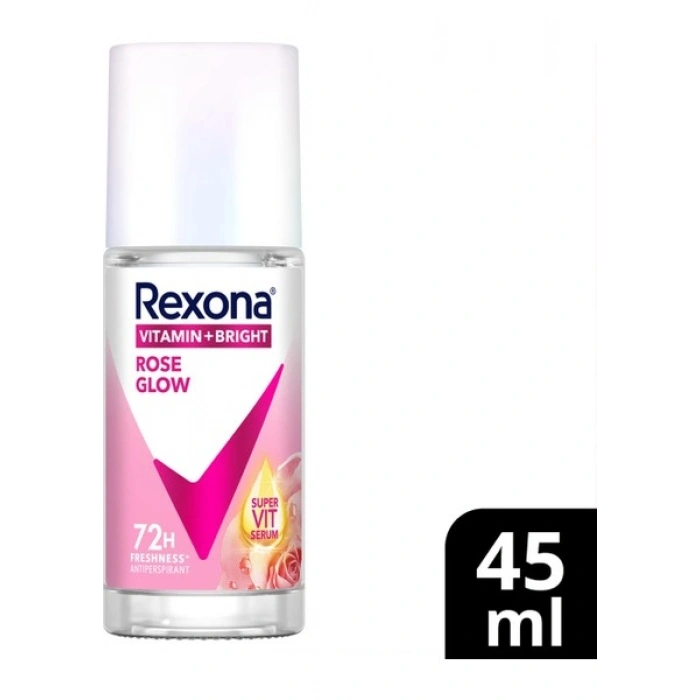 Rexona Vitamin + Bright Kadın Roll On Deodorant Rose Glow 45 ml