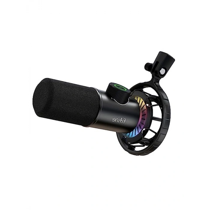 RGB dinamik USB mikrofon, oyun ve podcast için ideal