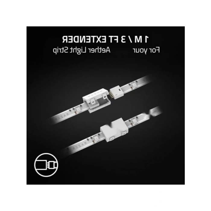 RGB LED Işık Şeridi Genişletici, Esnek Tasarım