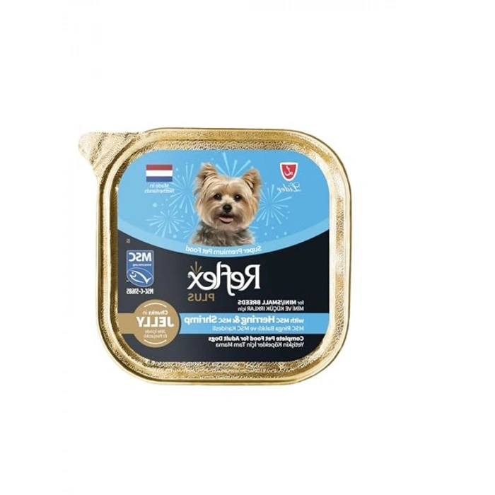 Ringa Balıklı ve Karidesli Mini Köpek Maması - 85 Gr