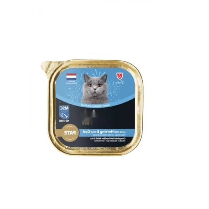 Ringa ve Morina Balıklı Kedi Konservesi 85 GR