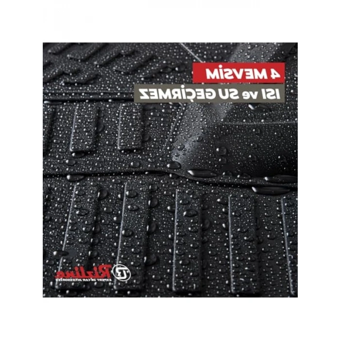 Rizline Mitsubishi L200 2005-2018 3D Havuzlu Paspas