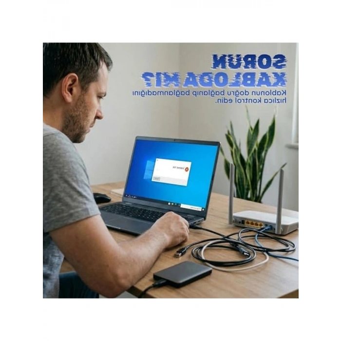 RJ11 RJ45 Kablo Tester, Ethernet Kablo Kontrol Cihazı